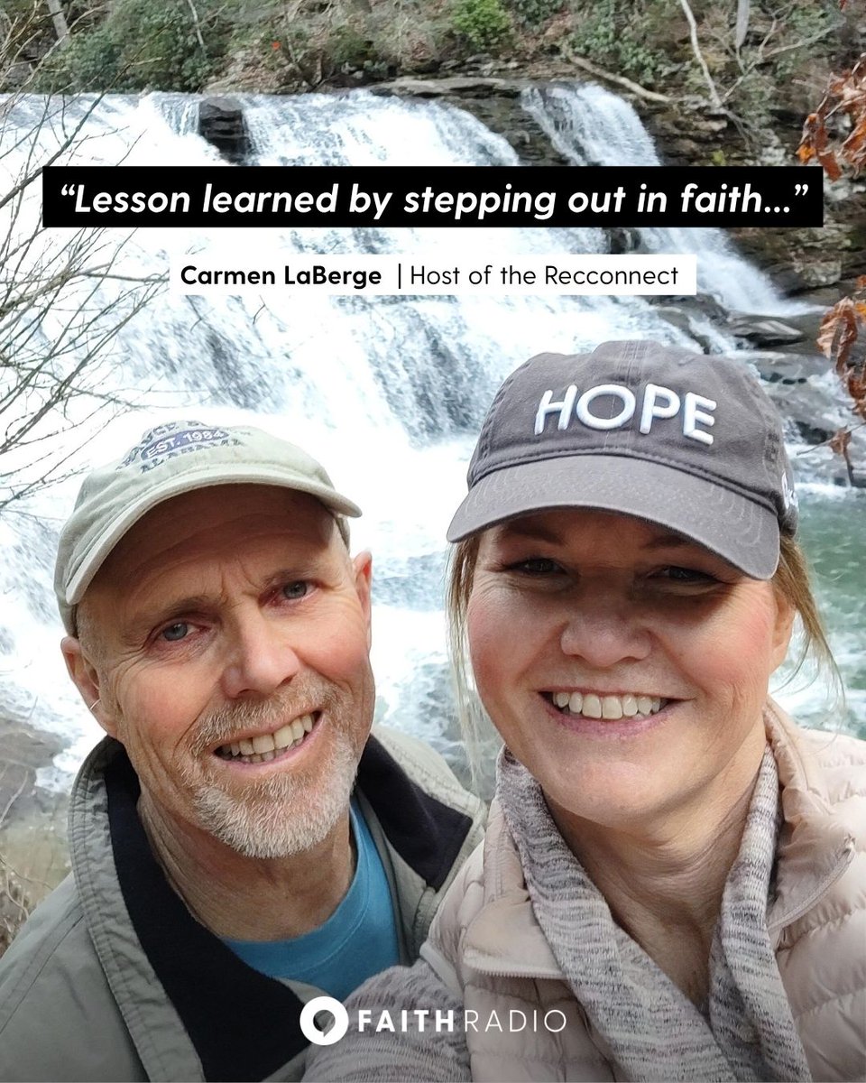 MyFaithRadio's tweet image. Every step Jim and I take together is a step of faith—and a step in faith.
Where is God calling you to step out in faith? And who might you invite to walk with you? ~@carmenlaberge