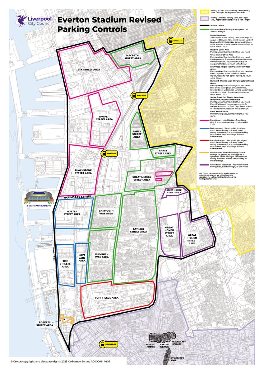 Liverpool City Council (@lpoolcouncil) on Twitter photo #News: Liverpool City Council has updated parking regulations ahead of the final test match at the new <a href="/EvertonStadium/">Hill Dickinson Stadium</a>.
Community-led feedback has shaped car parking regulations for matchdays & events, as well as key changes to non-match/event days.
➡️ liverpoolexpress.co.uk/council-announ… #News: Liverpool City Council has updated parking regulations ahead of the final test match at the new <a href="/EvertonStadium/">Hill Dickinson Stadium</a>.
Community-led feedback has shaped car parking regulations for matchdays & events, as well as key changes to non-match/event days.
➡️ liverpoolexpress.co.uk/council-announ…
