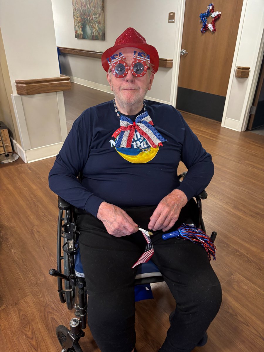 LSC’s Trinity Place celebrated the Fourth of July with a parade! #LSC #fourthofjuly
