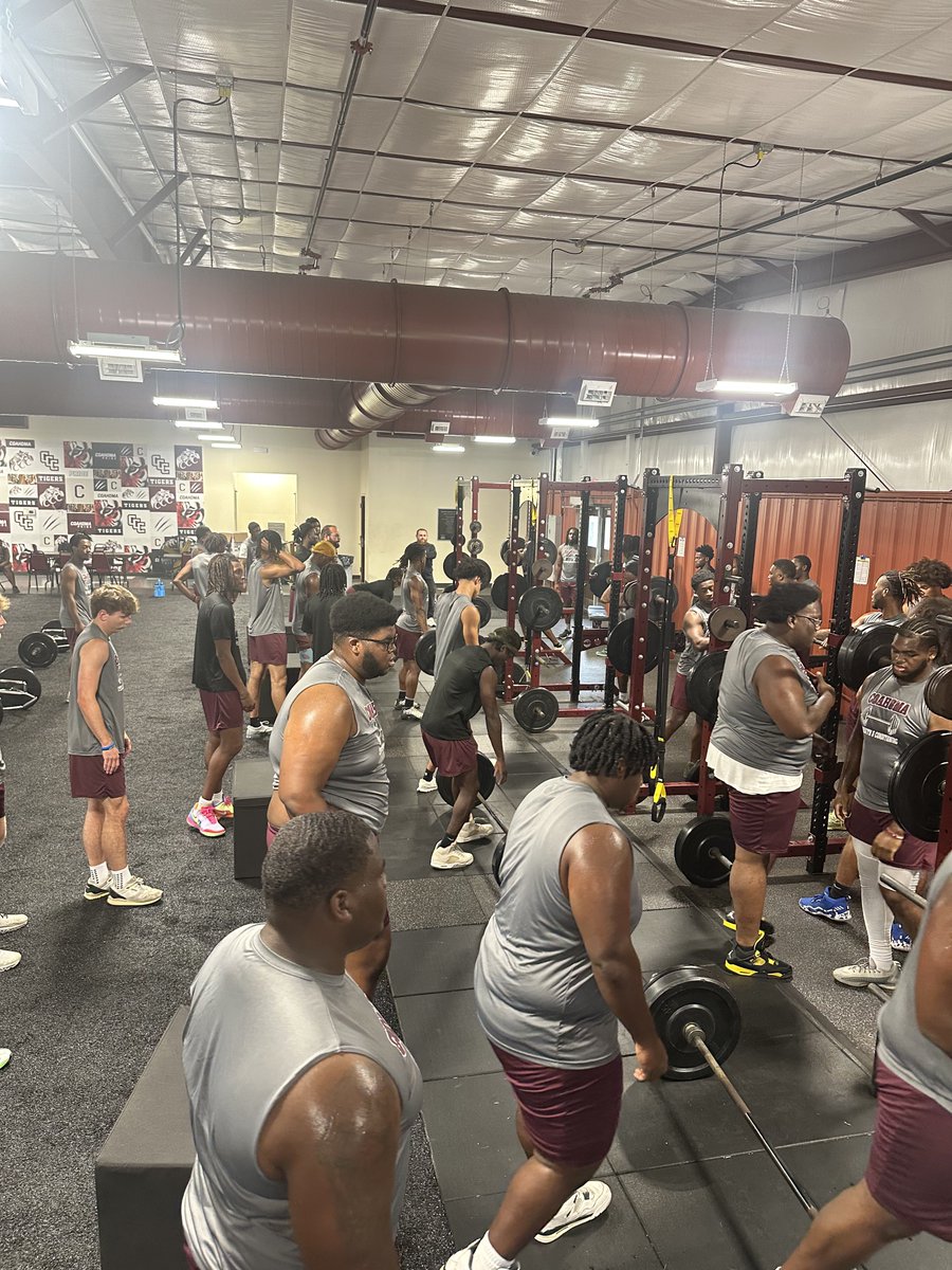 Focused. Hungry. Ready.
Yesterday’s workout session showed we’re coming for it all this season.
Kickoff is in 51 days. August 28, mark your calendars. 🗓️🔥