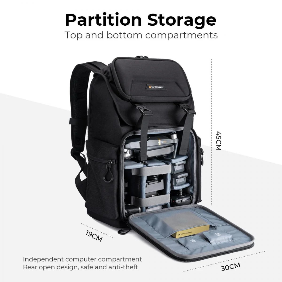 motion19store's tweet photo. Qui n'a pas encore son sac photographe K&amp;F ? 📸

Le sac idéal pour transporter votre matériel photo en toute sécurité.🛡️ N'attendez plus ! ⏳

🎒 K&amp;F backpack 25L 

💰 FCFA 49.900

#photographe #sacphoto #KFConcept #motion19 https://t.co/mDHKjJRGVz