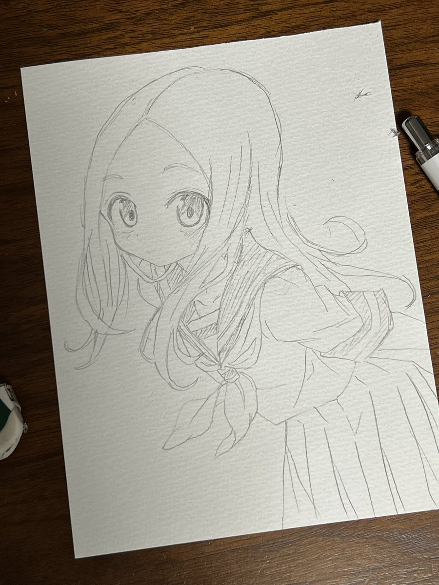 edition15's tweet image. 下がきをしました
#からかい上手の高木さん