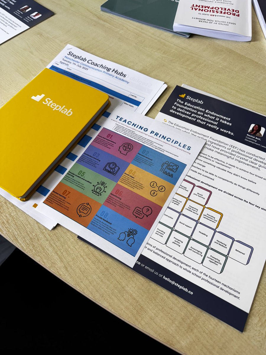 MrElliotHahn's tweet image. Our final @Steplab_co @MCPAcademy Coaching Hub of the academic year!
A brilliant day with inspiring school leaders some just starting their coaching journey, others refining and deepening their implementation.