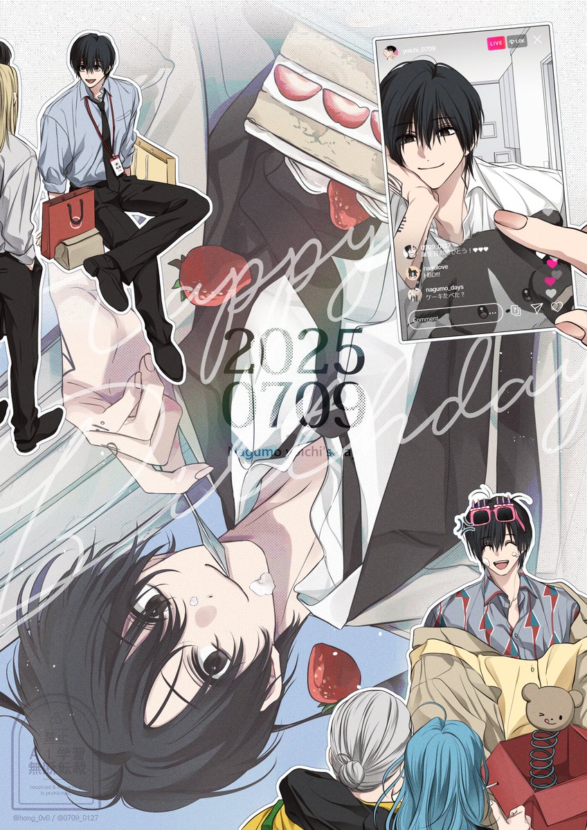 *:+｡♡♡𝙷𝚊𝚙𝚙𝚢 𝙱𝚒𝚝𝚑𝚍𝚊𝚢♡｡+:*

#南雲誕生祭2025 
#南雲与市生誕祭2025 
#南雲与市誕生祭2025