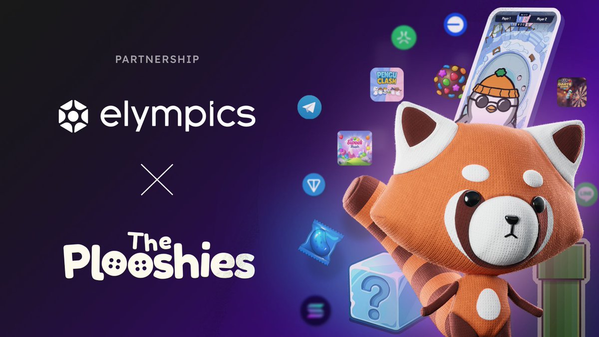 Elympics (@elympics_ai) on Twitter photo Play2Win gaming just got a whole lot cuter! 🦊
<a href="/ThePlooshies/">The Plooshies</a> are officially building on Elympics!
Follow and stay tuned to learn more about their Play2Win game, coming soon to Telegram.
Read about them here:
👉 elympics23.webflow.io/post/elympics-… Play2Win gaming just got a whole lot cuter! 🦊
<a href="/ThePlooshies/">The Plooshies</a> are officially building on Elympics!
Follow and stay tuned to learn more about their Play2Win game, coming soon to Telegram.
Read about them here:
👉 elympics23.webflow.io/post/elympics-…