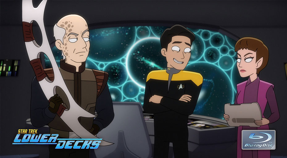 NEW GALLERY! #StarTrek #LowerDecks Season 5 Blu-ray Screencaps — "Fissure Quest"

Across the multiverse, Captain William Boimler and his interdimensional crew find the source of the anomalies that have been threatening space-time collapse.

See more: tinyurl.com/ld509-caps