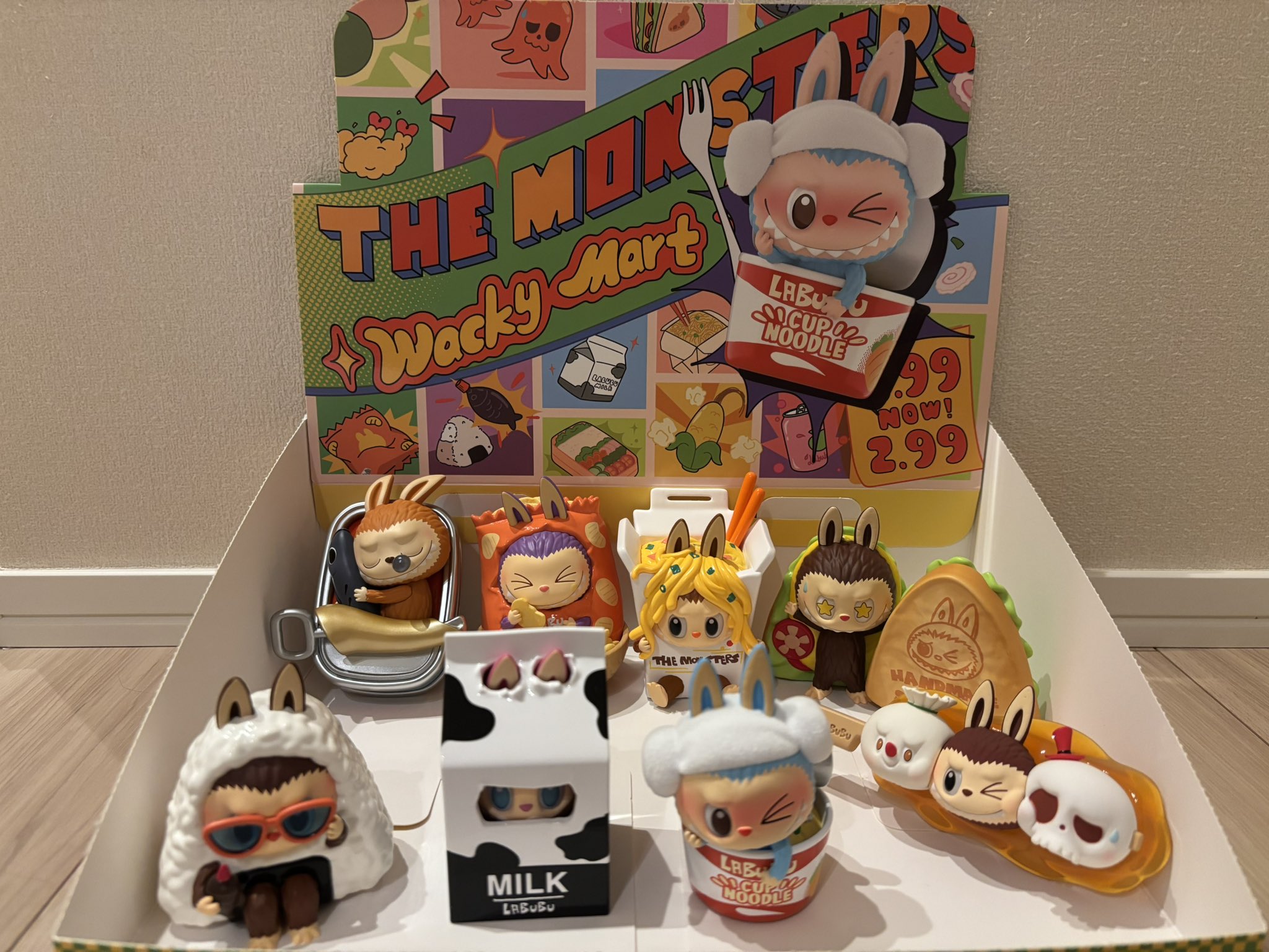 LABUBU Wacky Mart シリーズ・コンテナボックス 新品未開封 新品・未開封】Wacky Mart Series ディスプレイコンテナ(みっき