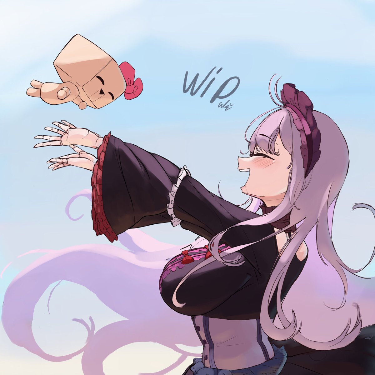 UkichanUki's tweet image. Wip 🚧 ^^ #porcelainmade