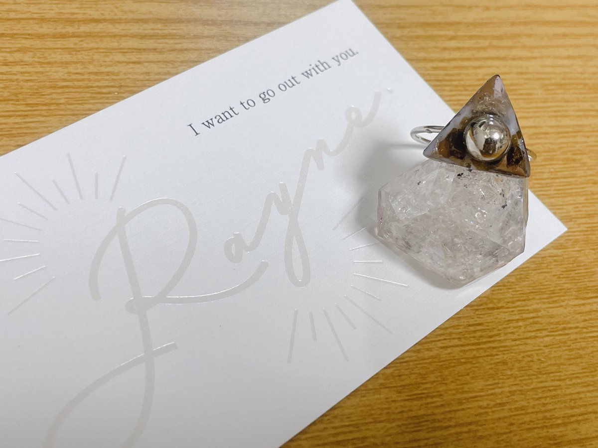 ヨシフミ (@_4423) on Twitter photo CCでRayne.(<a href="/i_r_art/">Rayne.(レイン)/is</a> )さんのところのリング💍お迎えした☺️
シルバーのリング欲しいなと思ってたところに△と○の可愛いリングお出しされてて絶対買うと決めていた💪
耳は2つしかないけど、指は10本あるからな!!!!たくさん着けたいな〜!!!! CCでRayne.(<a href="/i_r_art/">Rayne.(レイン)/is</a> )さんのところのリング💍お迎えした☺️
シルバーのリング欲しいなと思ってたところに△と○の可愛いリングお出しされてて絶対買うと決めていた💪
耳は2つしかないけど、指は10本あるからな!!!!たくさん着けたいな〜!!!!