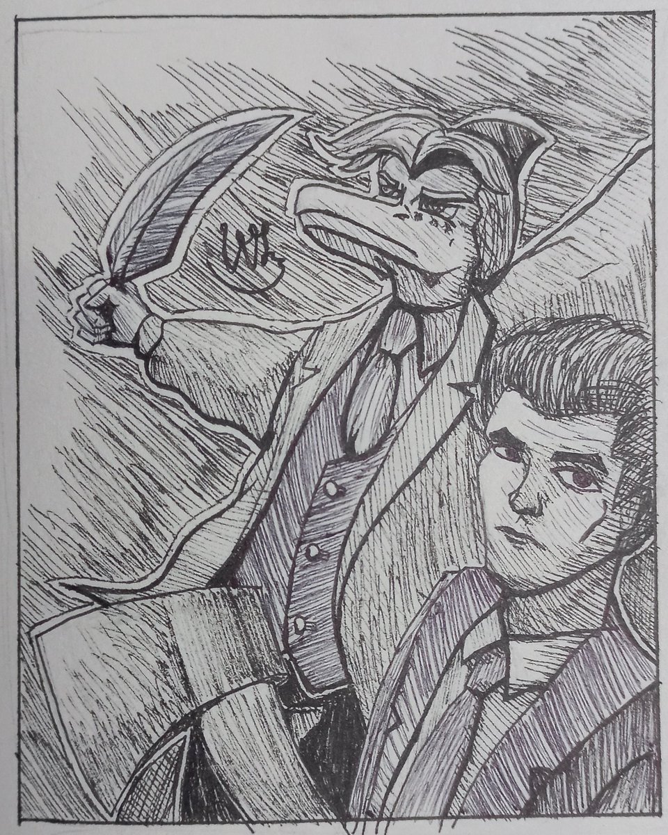 WilliamTheDrag's tweet photo. What the hell
Iadakan from WANI
Also American Psycho, Patrick Bateman
#Snootgame #IWaniHugthatGator 
#sketch https://t.co/YtThsBySoX