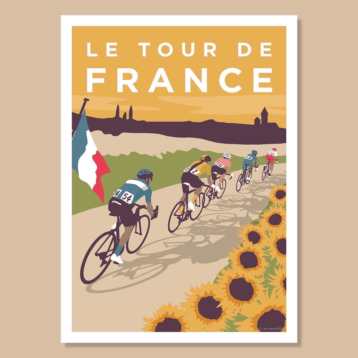 Jenlewis20's tweet image. Sunflower day! ๐ป๐ซ๐ท๐ด๐ผ
@LeTour #letour #TourDeFrance #TDFF2025
jenscyclingart.etsy.com