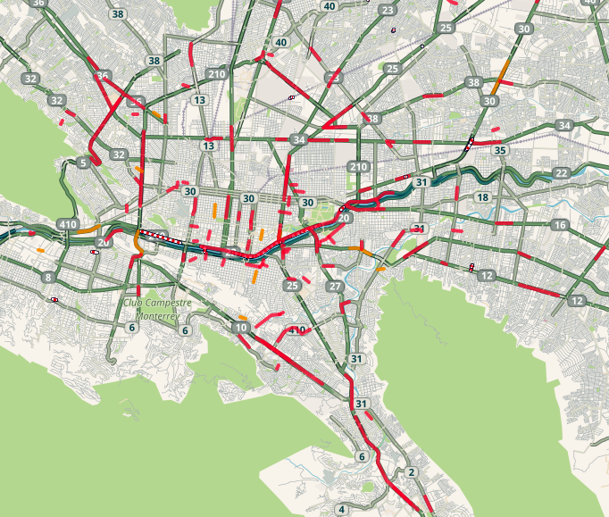 Las vialidades principales en #Monterrey colapsadas esta mañana y parece que va a peor estos próximos días (de por si)

Váyase por donde se vaya, algo es seguro...llegará tarde