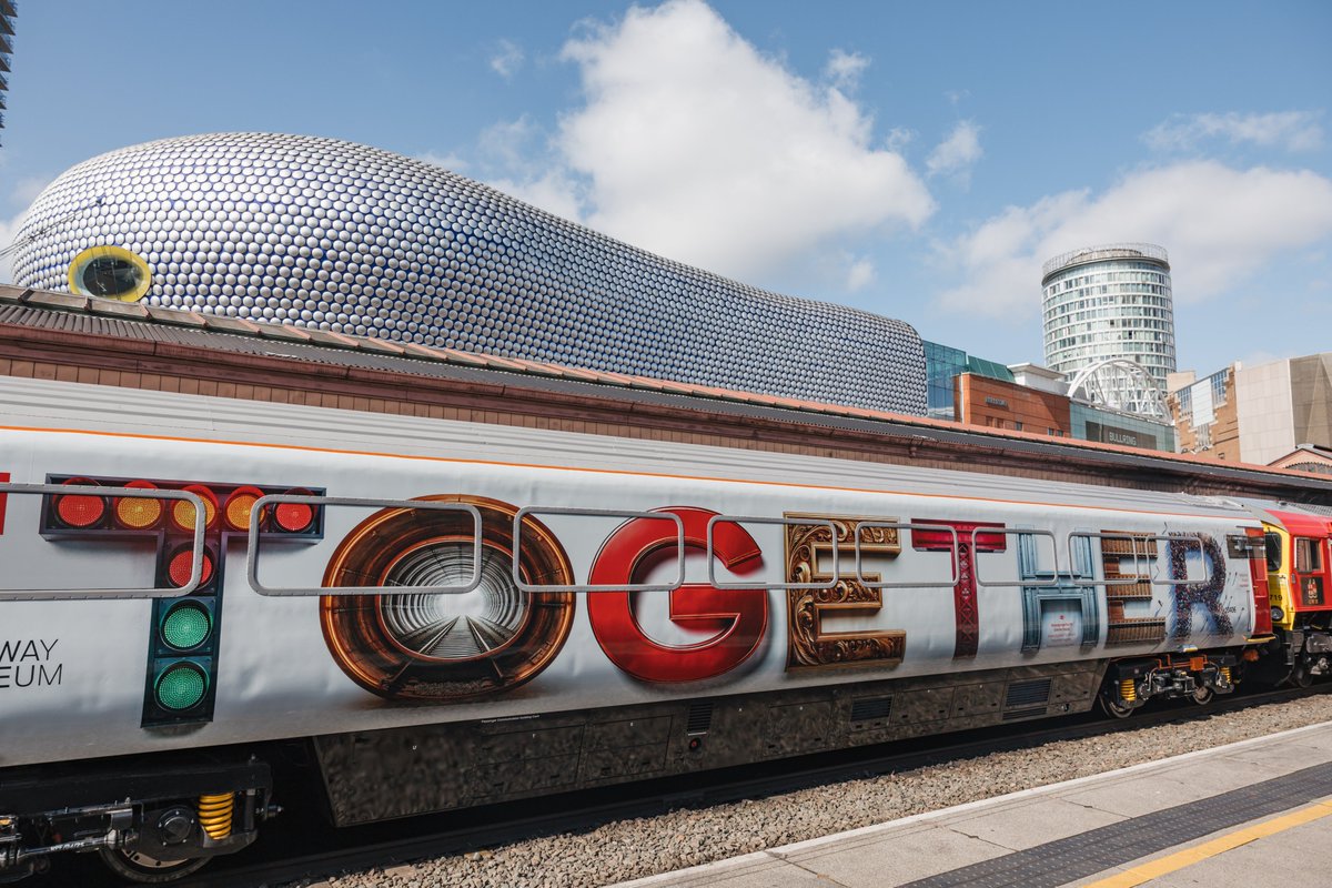 📢The Railway200 Inspiration Train has arrived at Birmingham Moor Street &amp; it's a fabulous interactive experience📢 come and have a look inside before it departs on Thurs evening🚅 #Railway200 #Birmingham #STEMEducation