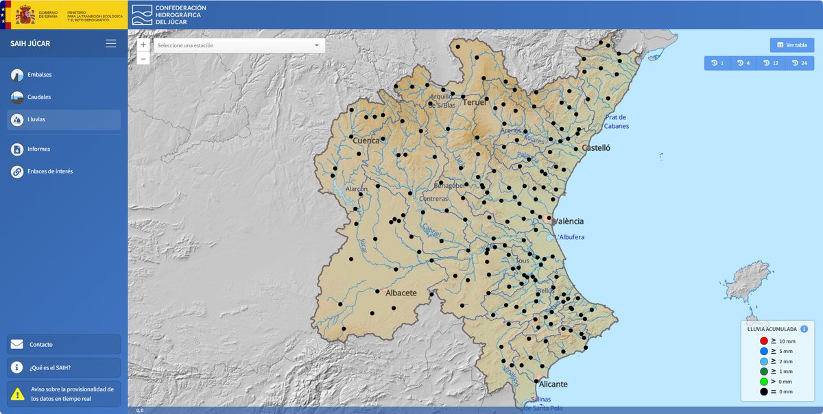 🌐Lanzamos una nueva interfaz para el Sistema Automático de Información Hidrológica: saih.chj.es

NdP 📰: chj.es/es-es/ciudadan…

📺En el tutorial del siguiente post te explicamos como funciona👇