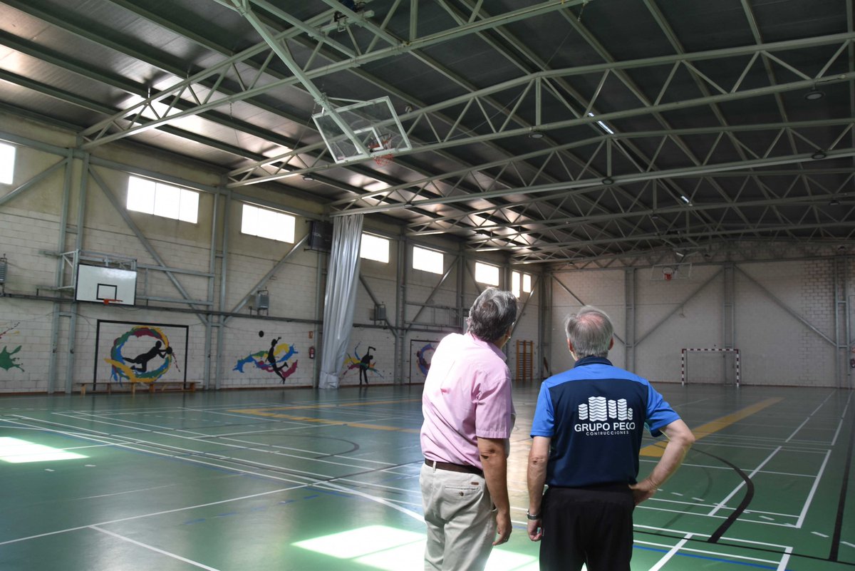 Mejora las instalaciones deportivas del pabellón del colegio del Cristo con una nueva cubierta para combatir la condensación.
miguelturra.es/mejora-instala…