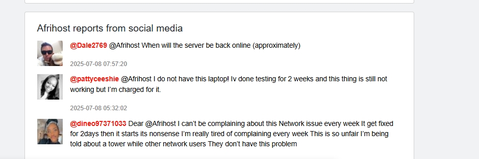Gemsforhealing's tweet photo. @Afrihost @hellopetercom @afrihostsupport @Afrihost_Status Perhaps you should stop lying to your customers, or get someone who actually knows what they are doing https://t.co/otHlyK9bWs