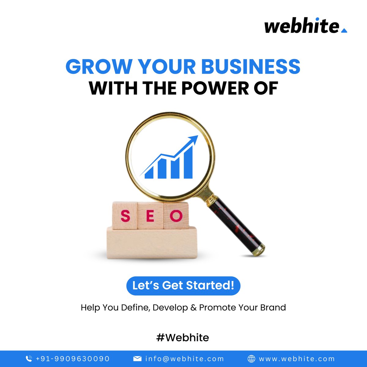 webhite's tweet photo. Grow Your Business with SEO That Works!
Want more traffic, more leads, and more visibility?
 SEO is the secret weapon your brand needs to rank higher and reach your ideal audience — organically.

📞 +91-9909630090
🌐 https://t.co/qocWR5boYq

#Webhite #SEOServices #GrowWithSEO https://t.co/XFKPLIFkA7