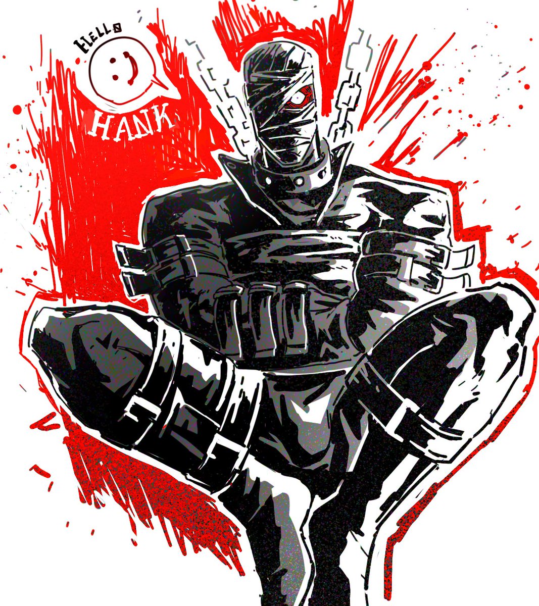 tied up Hank, i'm doing a new pin up guys mwahhaha