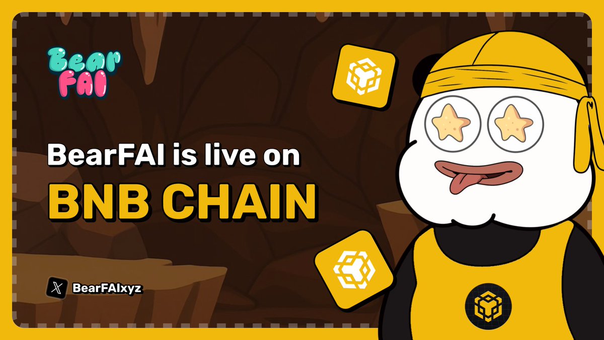 _BSC_HUB's tweet image. 🐻 @BearFAIxyz is now live on @BNBCHAIN! 

🤖 AI chat meets gamified leveling for a fun, interactive journey 

💸 Earn token rewards while uncovering real alpha insights 

⛓️ Your companion evolves into a full-stack Web3 co-pilot, analyzing tokens &amp;amp; unlocking quests 

🔽VISIT…