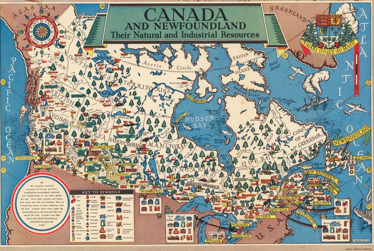Canada and Newfoundland: Their Natural and Industrial Resources (1945)