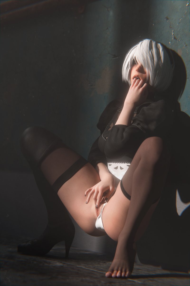 Just 2B sneaking in a little 𝘱𝘳𝘪𝘷𝘢𝘵𝘦 𝘮𝘢𝘪𝘯𝘵𝘦𝘯𝘢𝘯𝘤𝘦.

Amazing 2B Model by <a href="/of_plague92051/">🔞Plague of Humanity COMMS OPEN🔞</a>  

#nsfwtwt #nsfwtw #nsfwart #rule34 #nierporn #Rule34 #nsfw #Blender #NieR