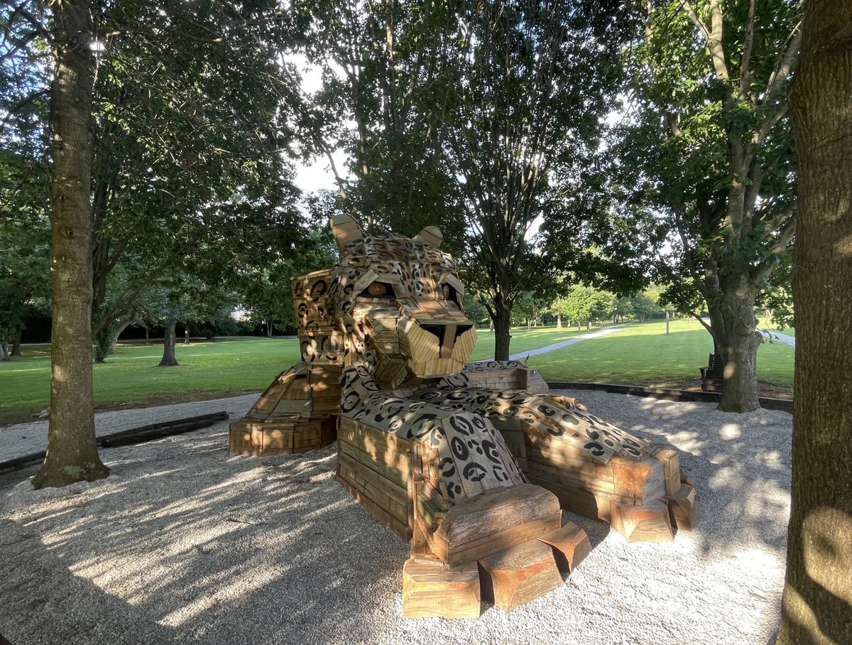 Warren Co Schools (@warrencoschools) on Twitter photo 🌟 Meet J.J. the Jaguar Giant! 🐆 The giant wooden jaguar is now complete at <a href="/NatcherElem/">Natcher Elementary</a>! More here ➡ bit.ly/46BX0me from <a href="/bgdailynews/">Bowling Green Daily News</a> 🌟 Meet J.J. the Jaguar Giant! 🐆 The giant wooden jaguar is now complete at <a href="/NatcherElem/">Natcher Elementary</a>! More here ➡ bit.ly/46BX0me from <a href="/bgdailynews/">Bowling Green Daily News</a>