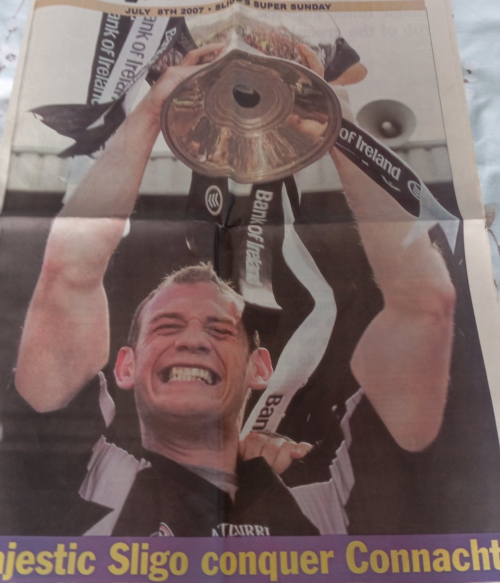 leonotjim's tweet image. July 8th, 2007, Sligo beat Galway in thrilling Provincial final to win Connacht Senior Football Championship. Hard to believe it's 18 years ago. Time to end the wait. Maybe next year🤞