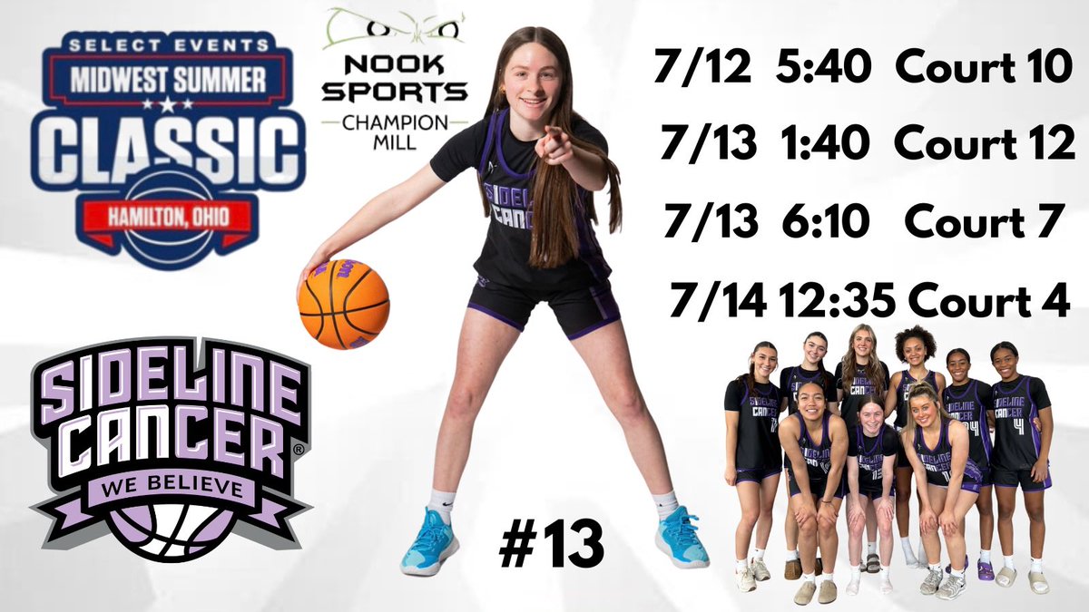 Schedule 2 of 3 for Ohio. Watch us play!