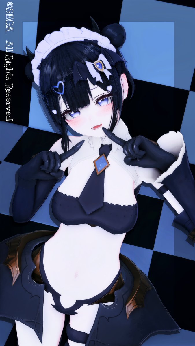 mist0915's tweet image. #メンテの日じゃないけどssを貼る 
いたずらしちゃうぞ〰️😈ྀི