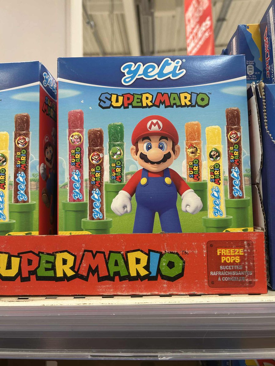 Yamafuda's tweet image. Glaces rafraîchissante façon Mister Freeze version Super Mario !🍦😋