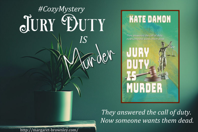 📕📖📗📙★★★★★They answered the call of duty; now someone wants them dead. JURY DUTY IS MURDER by Kate Damon <a href="/katejuryduty/">Kate Damon</a> #PUYB #booksofig #cozies #mysterybooks #cozymysterybooks #cozymysteries #cozymysterybooks
Click here👉
amazon.com/Jury-Duty-Murd…