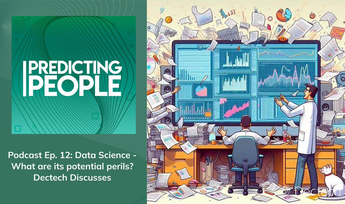 📣  NEW PREDICTING PEOPLE PODCAST EPISODE! In Episode 12 of our #PredictingPeoplePodcast, Dectech's founders discuss common, but often overlooked, pitfalls of #DataScience. They discuss how to identify and address them reach more valid conclusions. dectech.co.uk/news-insights/…