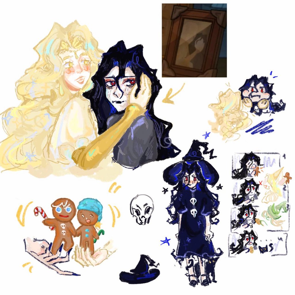 Goroh_rein's tweet photo. #CookieRunWitchsCastle #shadowwitch 🌒 https://t.co/1DQNFFWpkp