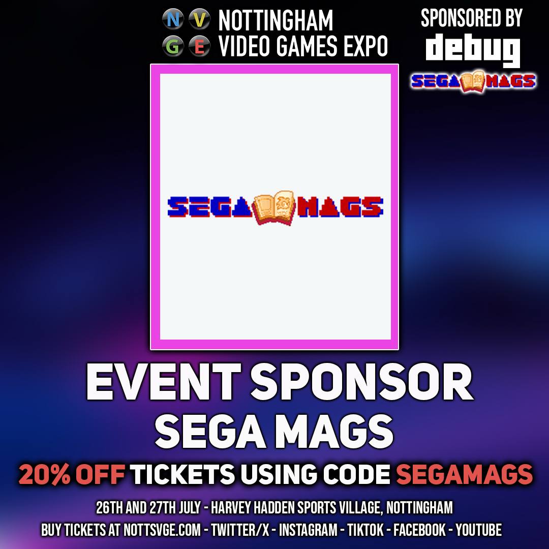 SegaMags's tweet image. SegaMags are proud to be supporting Caitlin's 18th - Forever 13 at @NottsVge
We will be donating 10% of all sales from the event to the cause and will have a special standee on the stall for anyone who wishes to scan the QR code and donate.
We are there both days.