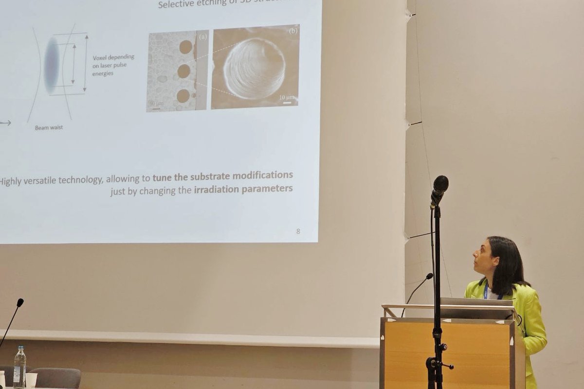 FAST Group (@fastgroup_ifn) on Twitter photo Femtosecond laser micromachined glass platform + #nanoporous membranes = new frontiers in #brain research. 🔬🧠 What an insightful work from <a href="/nardini_an/">Alessandra Nardini</a>! Thanks to #PRIN2022 #Merlin, <a href="/unisalento/">UniSalento</a>, and <a href="/CNR_IFN/">CNR - IFN</a> Femtosecond laser micromachined glass platform + #nanoporous membranes = new frontiers in #brain research. 🔬🧠 What an insightful work from <a href="/nardini_an/">Alessandra Nardini</a>! Thanks to #PRIN2022 #Merlin, <a href="/unisalento/">UniSalento</a>, and <a href="/CNR_IFN/">CNR - IFN</a>