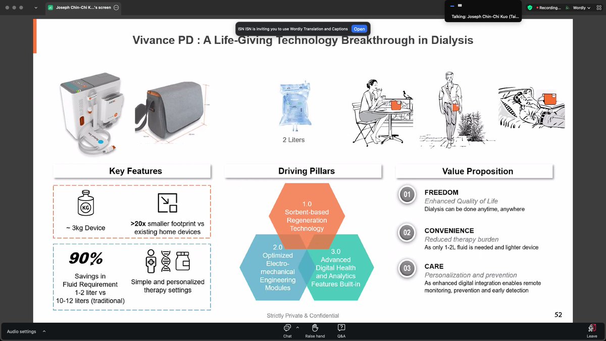 SabineKaram6's tweet photo. Vivance PD a revolutionary mechanism to regenerate dialysate and generate less CO2 #GreenK @ISNkidneycare @ISNeducation @WinstonFung1 @EhabHafiz2 https://t.co/g7g7T58qWP