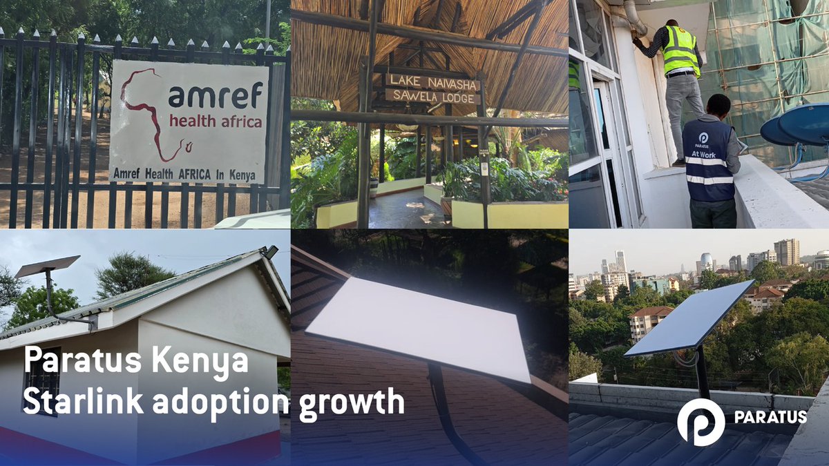 ParatusKenya's tweet photo. Kenya’s Starlink adoption is on the rise and Paratus Kenya is helping drive that growth.
Read more: https://t.co/NVFGqezoED
#ParatusKenya #StarlinkKenya #ConnectivityThatMatters https://t.co/0Vem0IgBBe