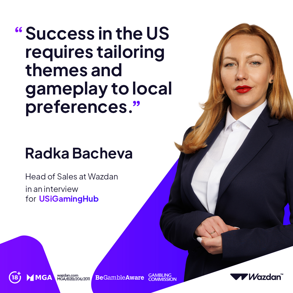 Wazdan (@wazdangames) on Twitter photo In the interview with <a href="/usigaminghub/">US iGaming Hub</a> Radka Bacheva, Head of Sales at Wazdan, discusses how we’re leveraging our experience from over 30 regulated European markets to develop games tailored to the expectations of American players.
#Wazdan #OnlineGaining #Interview In the interview with <a href="/usigaminghub/">US iGaming Hub</a> Radka Bacheva, Head of Sales at Wazdan, discusses how we’re leveraging our experience from over 30 regulated European markets to develop games tailored to the expectations of American players.
#Wazdan #OnlineGaining #Interview