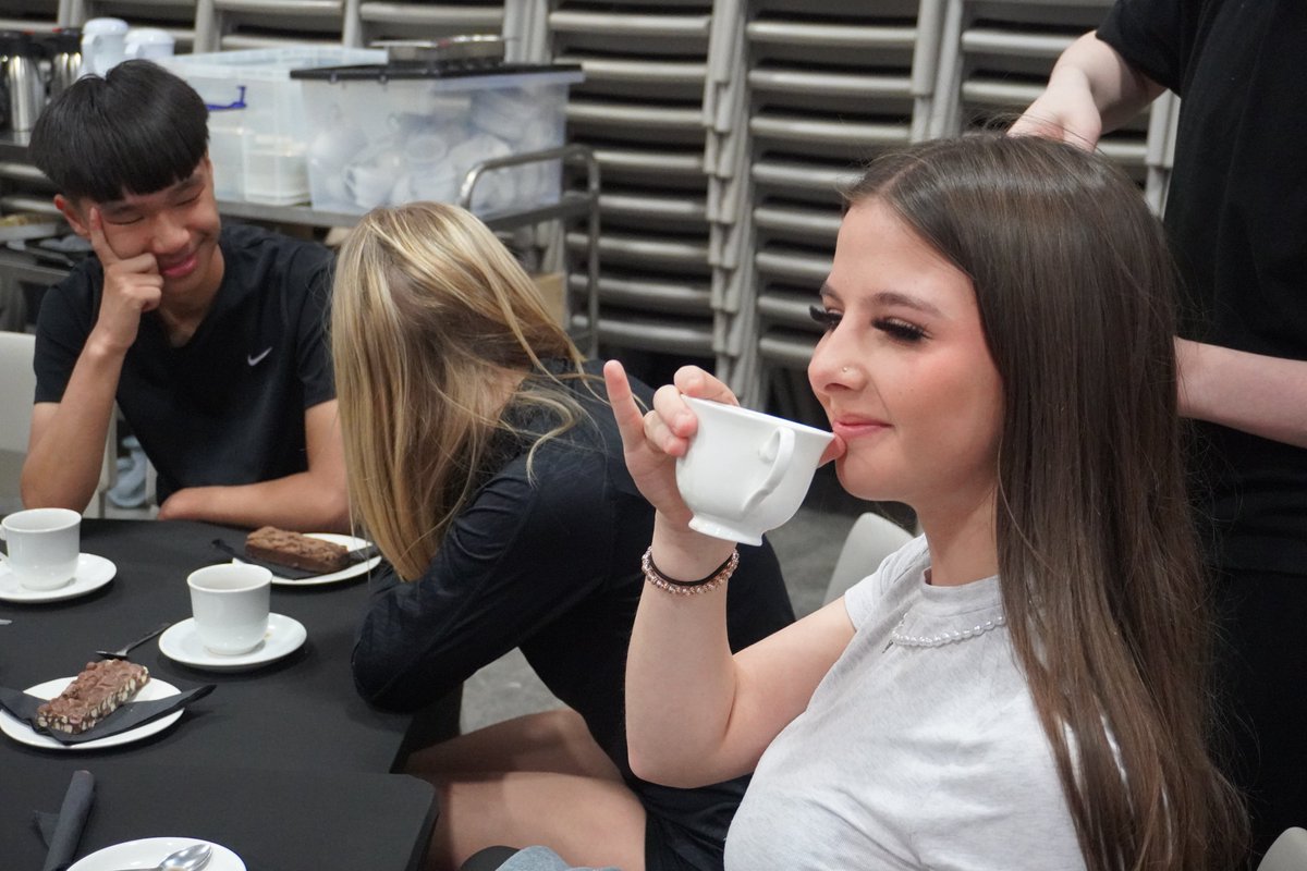 It's The Big Centenary Tea Party! 🥳   At The Discovery Academy they're enjoying a fantastic spread of scones, jam, clotted cream, and of course, plenty of hot chocolate! 📷☕">#stoke100 #bigcreamtea #stokecelebrations #StokeOnTrent