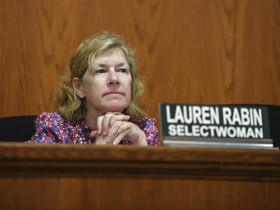 Selectwoman Lauren Rabin has said she intends to run for a fourth term on the Board of Selectmen.

Correction: The summary of this story has been updated to reflect Lauren Rabin is seeking a fourth term on the Board of Selectmen.

greenwichtime.com/news/article/g…