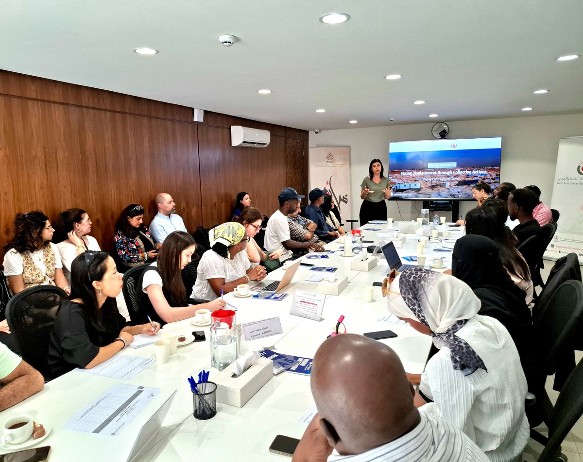 AR_Renaissance's tweet image. #HappeningNow 

Dialogue Session 
Facing Displacement through Collective Actions
Within #EngageandDiscuss Series

#WorldRefugeeDay