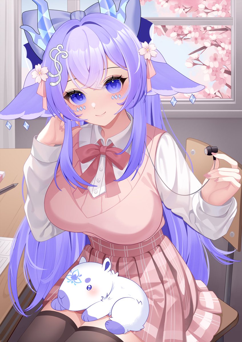 [LORE HINT]

Kirika looks like she’s taking diligent notes in a class. The teacher looks fairly impressed. Cut to her book filled with scribbles with a bunch of creations. She wonders what she’ll create first. 💜