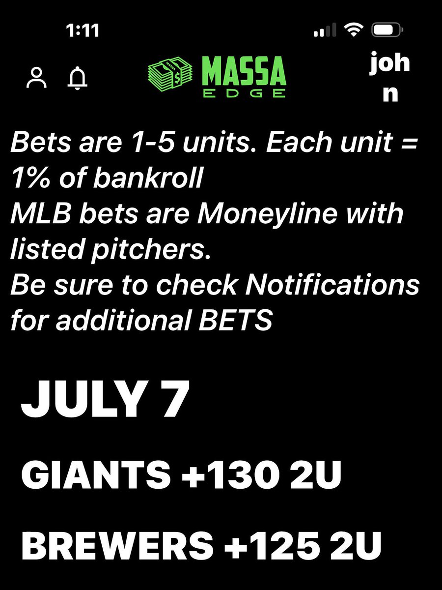 MassaEdge's tweet photo. Another 2-0 day 💰💰💰💰💰 watch my LIVE each weekday at noon on Instagram https://t.co/gmB7X3tfRi