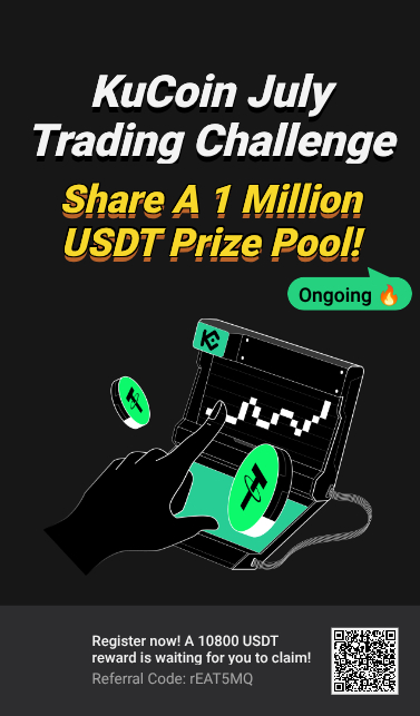 📣 Dear all~KuCoin!  

July Trading Challenge Campaign is online now~ ☀️😎 

💰Share a 1 Million USDT Prize Pool! Exclusive for affiliates!  

Campaign Link: 
kucoin.com/campaigns/July… 

🎮 How to participate: Affiliates must log in to their KuCoin account and register for the