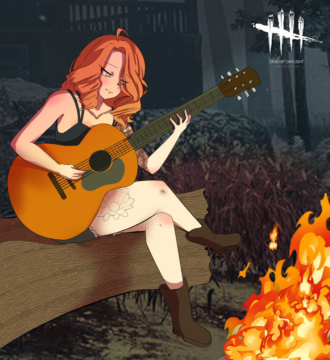 데바데 기타치는 케이트 덴슨