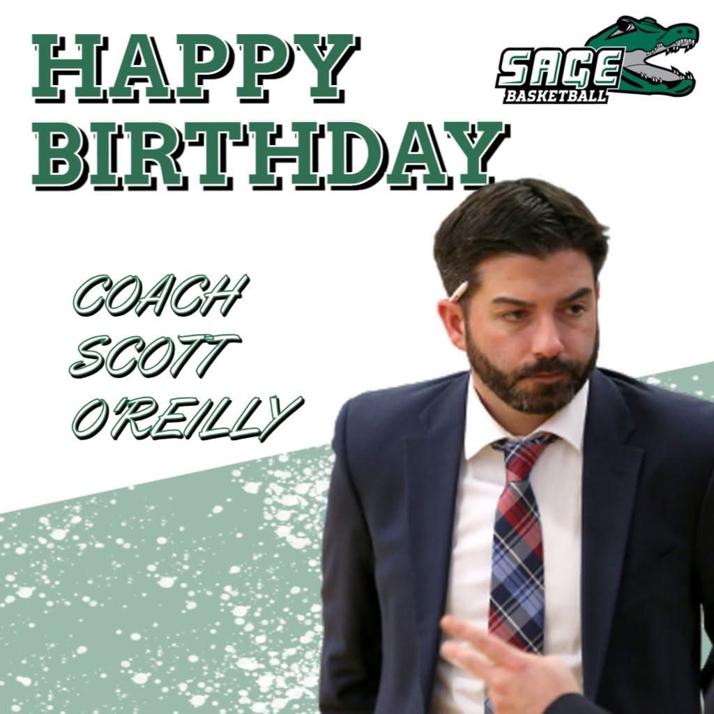 SageCoachBarnes's tweet image. Wishing former long time Sage Assistant Basketball Coach Scott O'Reilly the happiest of birthdays today. Thanks for the memories. #Gatorfam