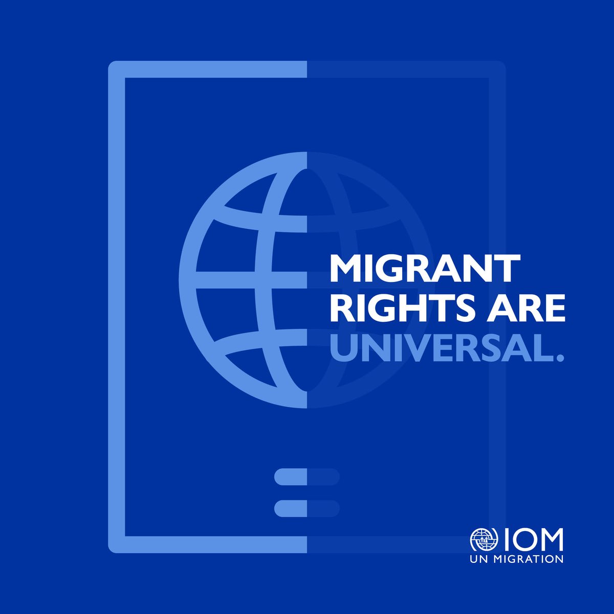 Migrant rights are human rights.

At IOM, we stand firm in our commitment to uphold the dignity, safety, and rights of all migrants—everywhere, every time.