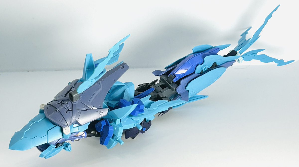 30ML MIX 用試作のマーメイドタイプ。
魚に変形します! 
#30MS
