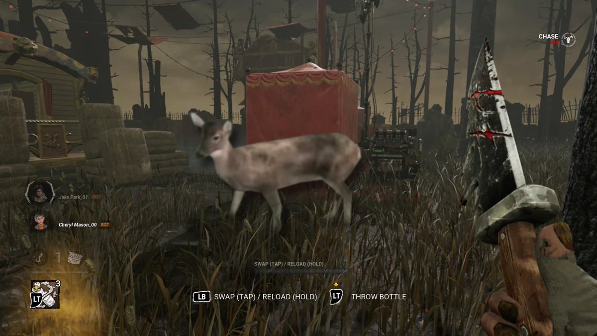 PotatoLegionYT's tweet image. Maurice has vanished for the Walking Dead Chapter :(