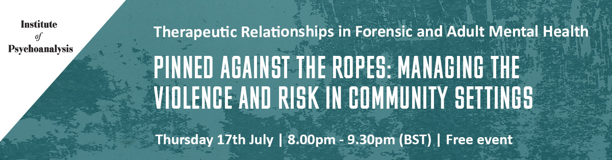 theIoPA's tweet image. FREE EVENT! Register Now for Pinned Against the Ropes: Managing Violence and Risk in Community Settings.

📅17th July | 8:00pm - 9:30pm BST
🔗ow.ly/LuEe50WmgOq

Speakers: Marcus Evans, Lisa Conlan, Dr Ronald Doctor, Olive Burke